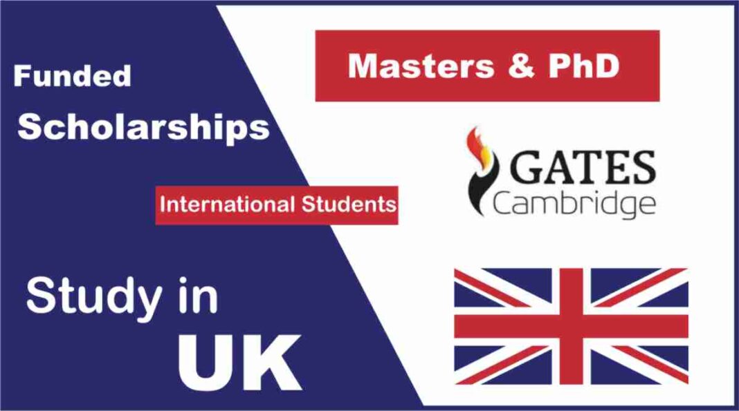 Gates Cambridge Scholarships International Students