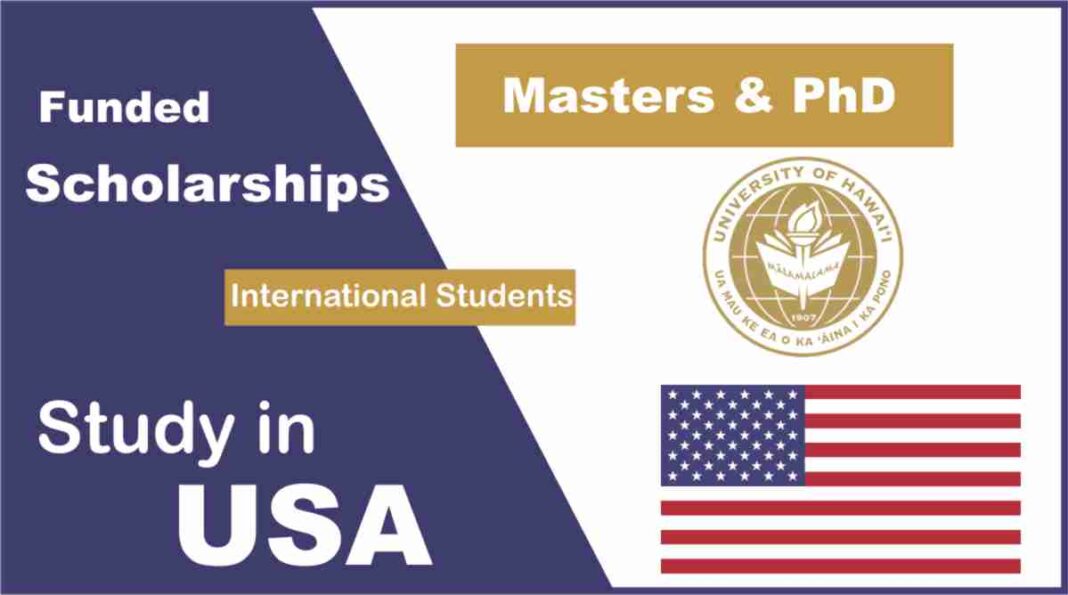 University of Hawaii Scholarships for International Students