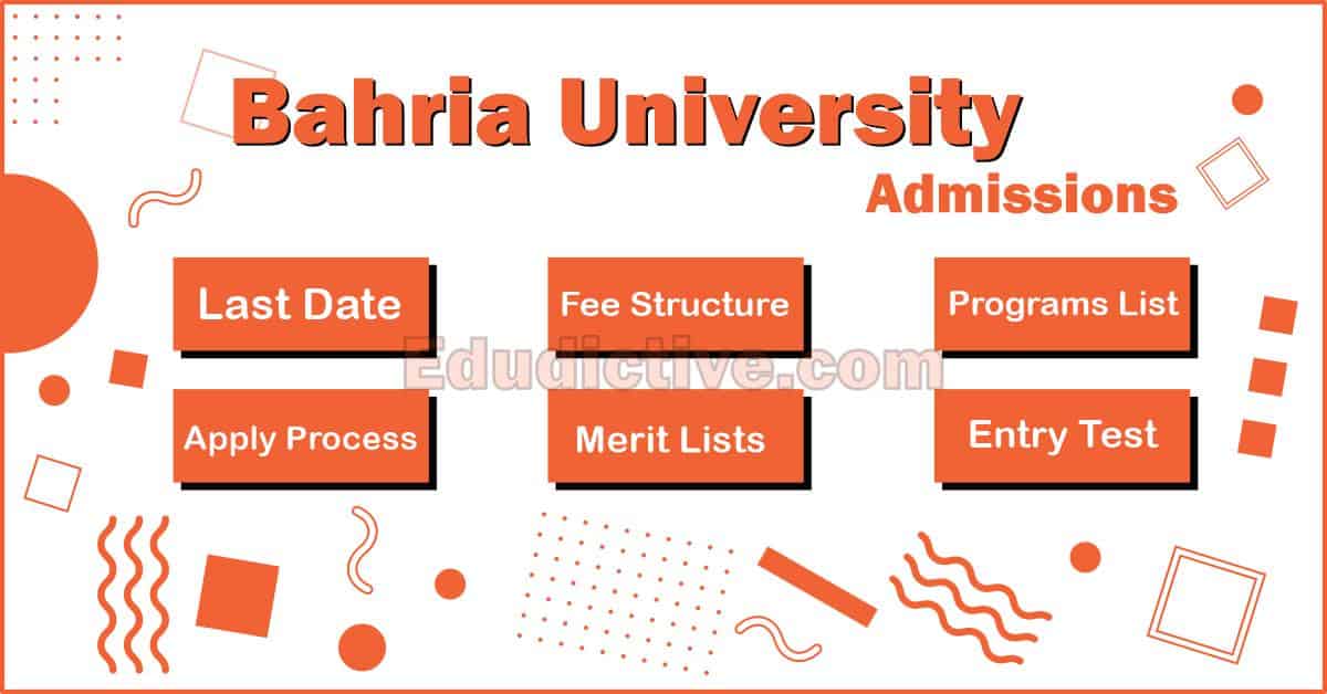 Bahria University Admissions