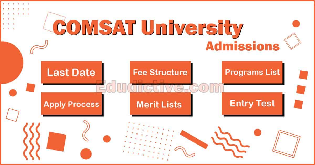 COMSATS University Admissions