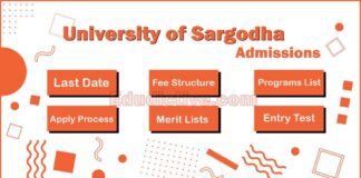 University of Sargodha UOS Admissions